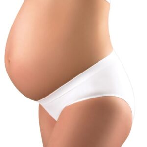 BABY ONO Figi ciążowe pod brzuch białe nr. kat 508